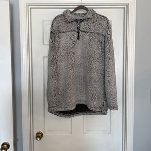 Sherpa style pullover